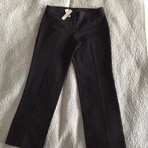 Talbots 10P Petite Signature Navy Pants NWT